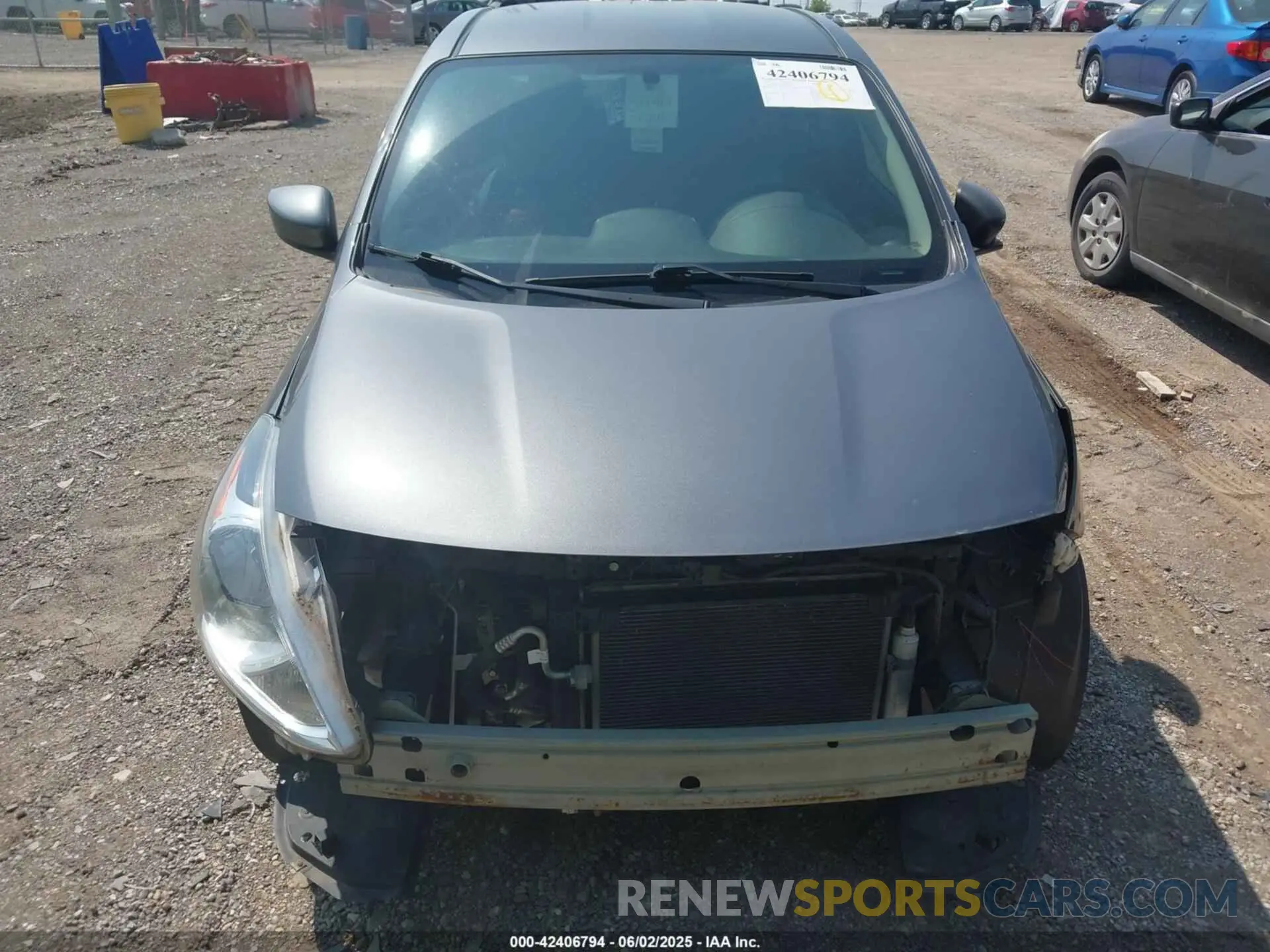 6 Photograph of a damaged car 3N1CN7AP1KL817361 NISSAN VERSA 2019