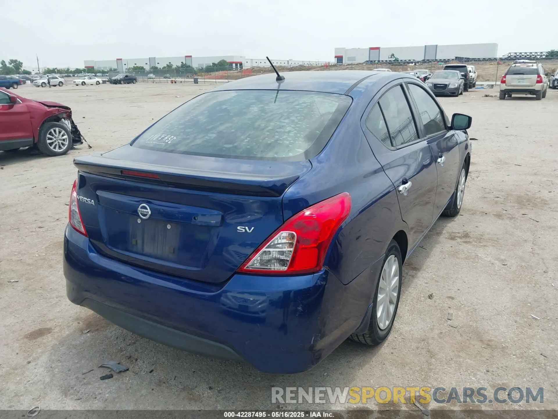 4 Photograph of a damaged car 3N1CN7AP1KL817960 NISSAN VERSA 2019