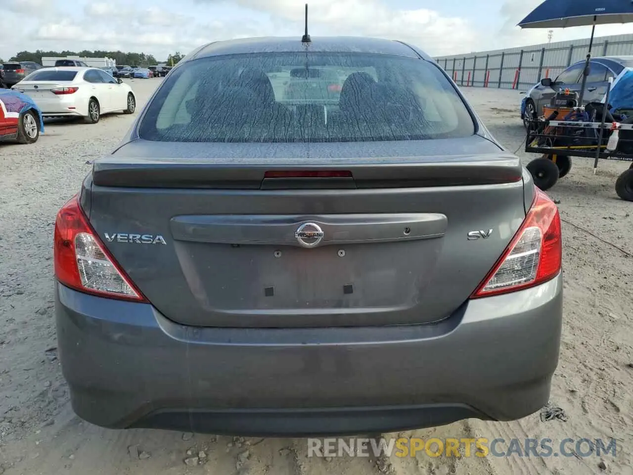 6 Photograph of a damaged car 3N1CN7AP1KL819742 NISSAN VERSA 2019