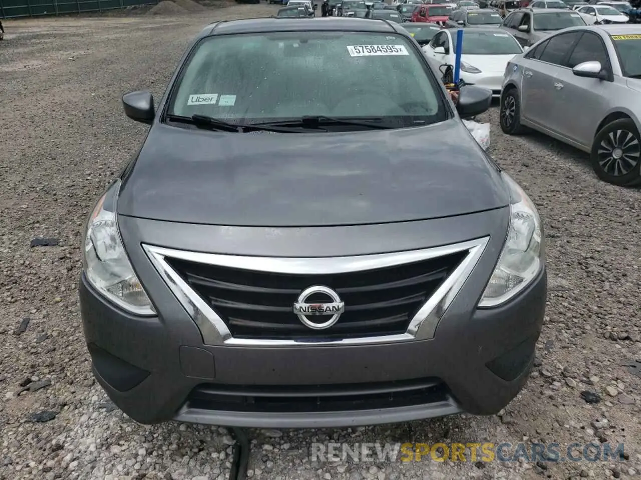 5 Photograph of a damaged car 3N1CN7AP1KL823886 NISSAN VERSA 2019