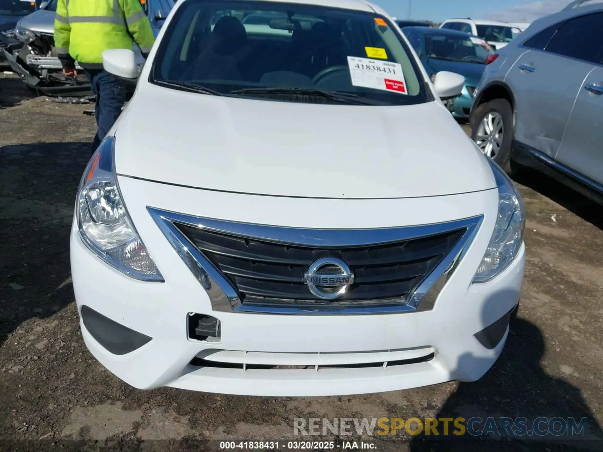 12 Photograph of a damaged car 3N1CN7AP1KL828263 NISSAN VERSA 2019