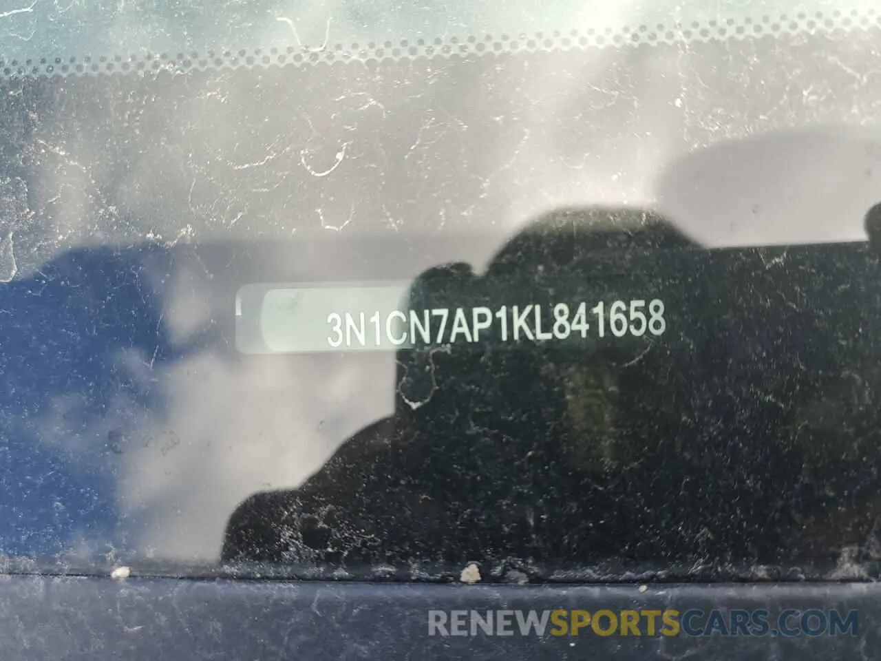 12 Photograph of a damaged car 3N1CN7AP1KL841658 NISSAN VERSA 2019