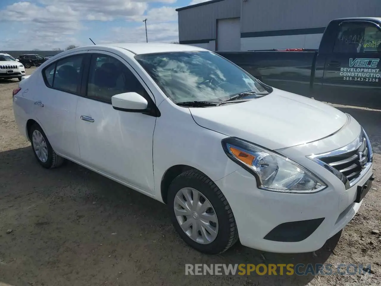 4 Photograph of a damaged car 3N1CN7AP1KL841658 NISSAN VERSA 2019