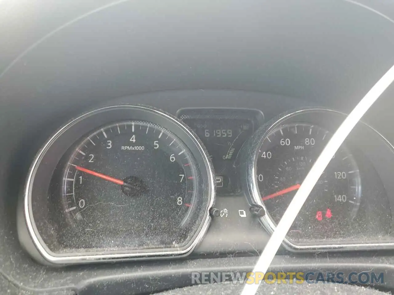 9 Photograph of a damaged car 3N1CN7AP1KL841658 NISSAN VERSA 2019