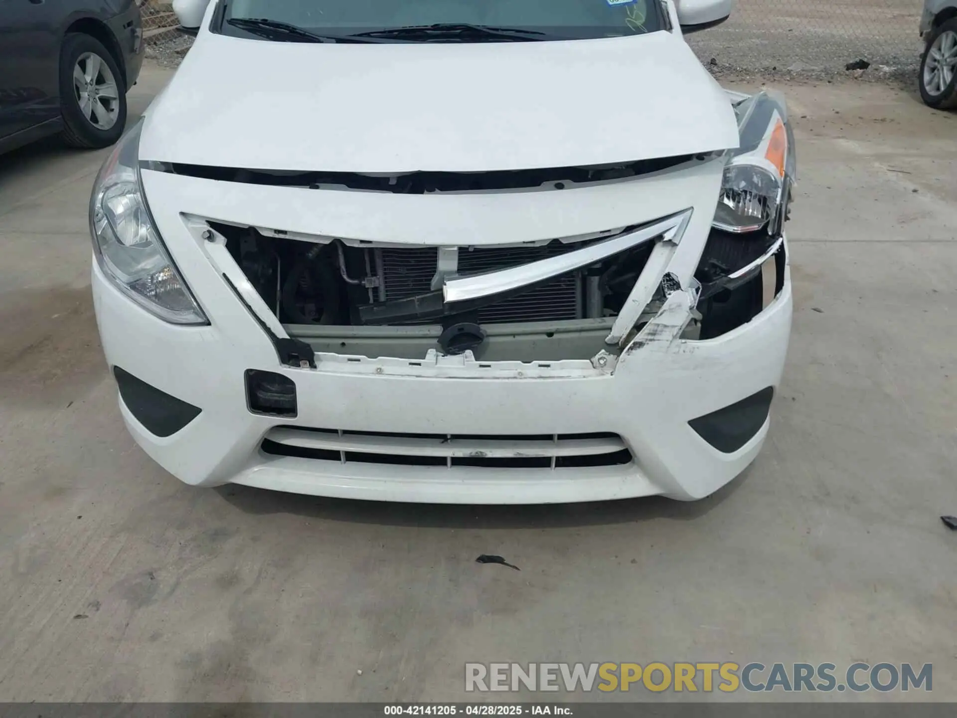 6 Photograph of a damaged car 3N1CN7AP1KL841983 NISSAN VERSA 2019