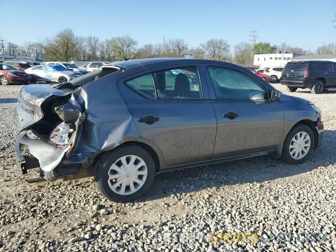 3 Photograph of a damaged car 3N1CN7AP1KL845676 NISSAN VERSA 2019