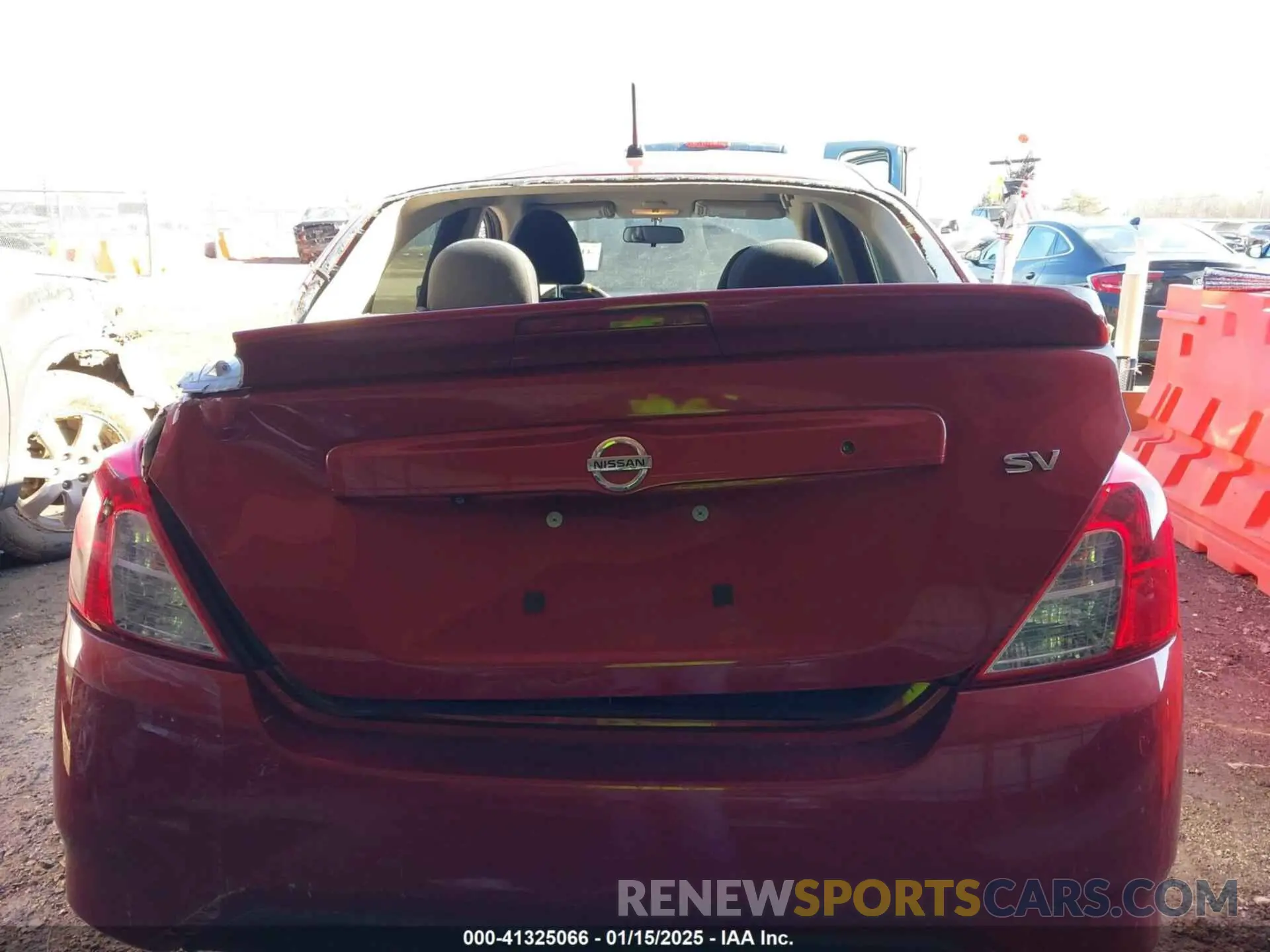 15 Photograph of a damaged car 3N1CN7AP1KL849551 NISSAN VERSA 2019