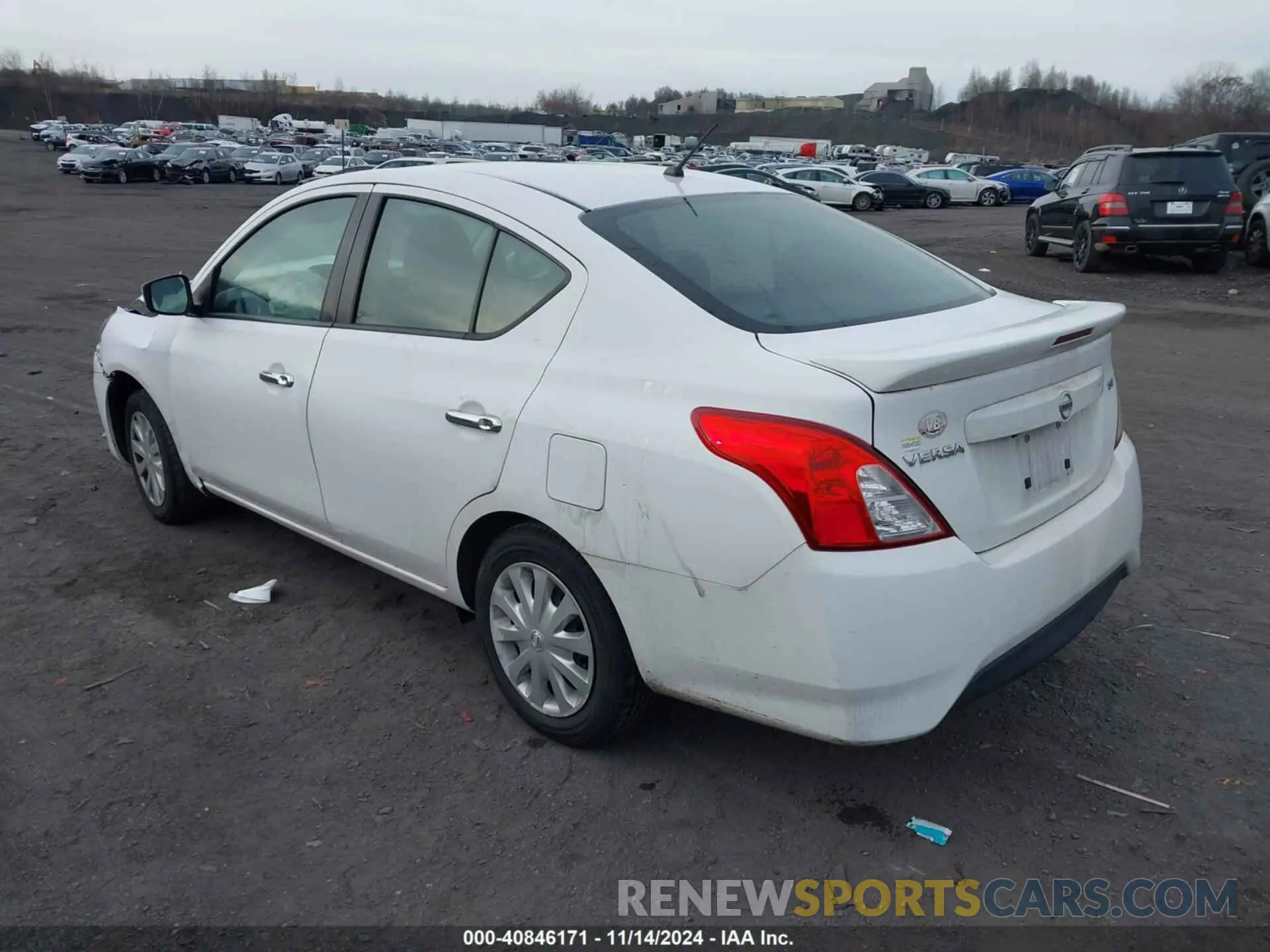 3 Photograph of a damaged car 3N1CN7AP1KL851669 NISSAN VERSA 2019