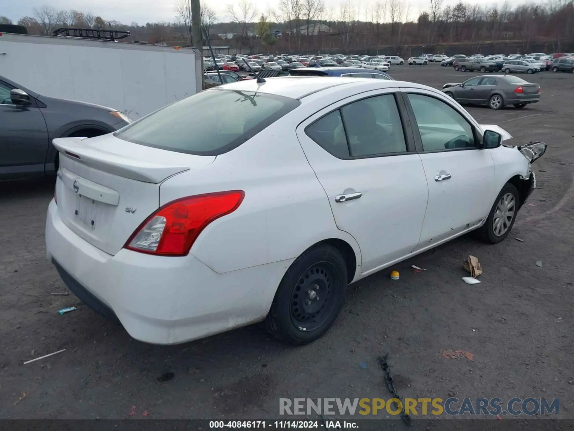 4 Photograph of a damaged car 3N1CN7AP1KL851669 NISSAN VERSA 2019