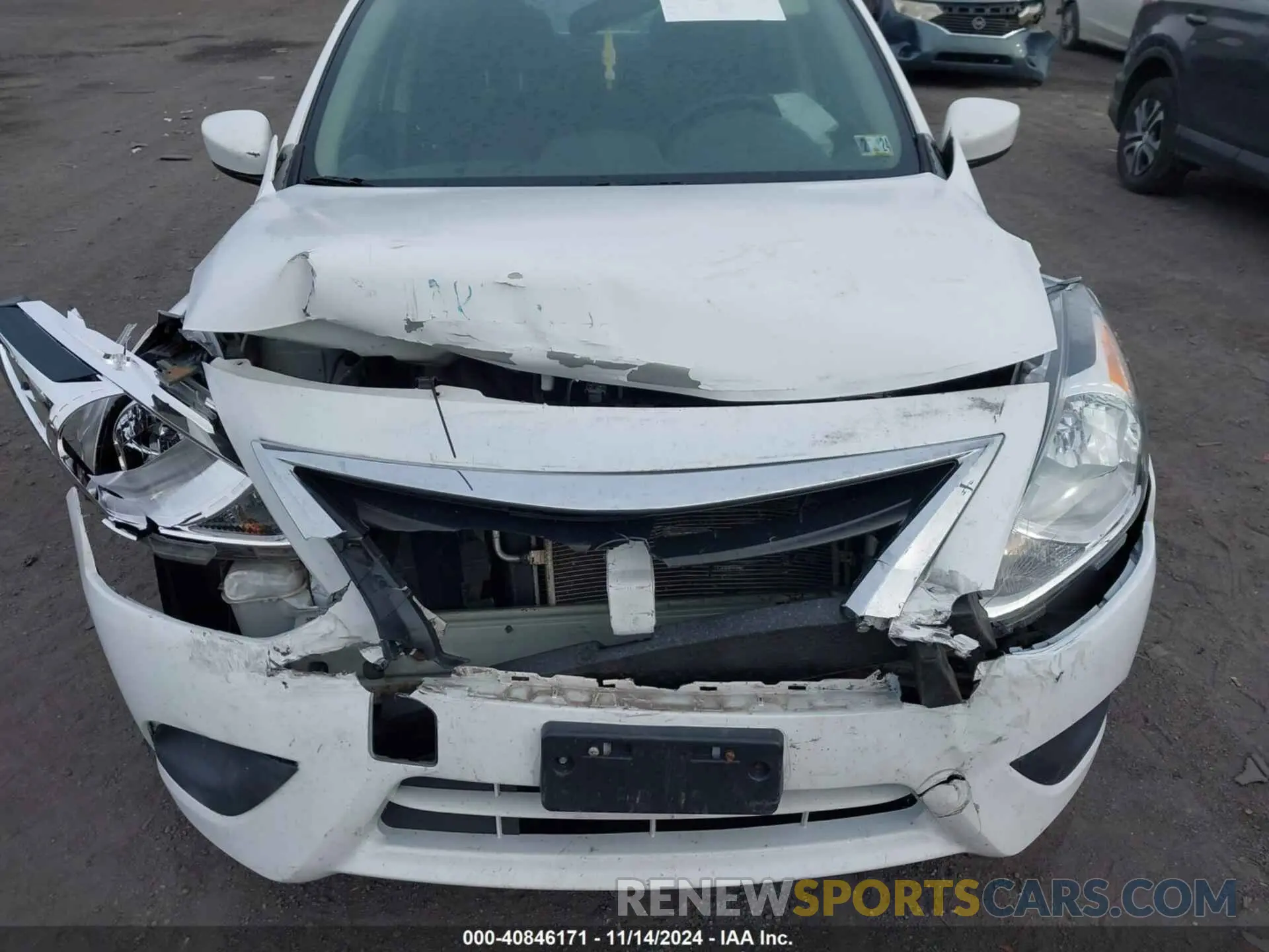 6 Photograph of a damaged car 3N1CN7AP1KL851669 NISSAN VERSA 2019
