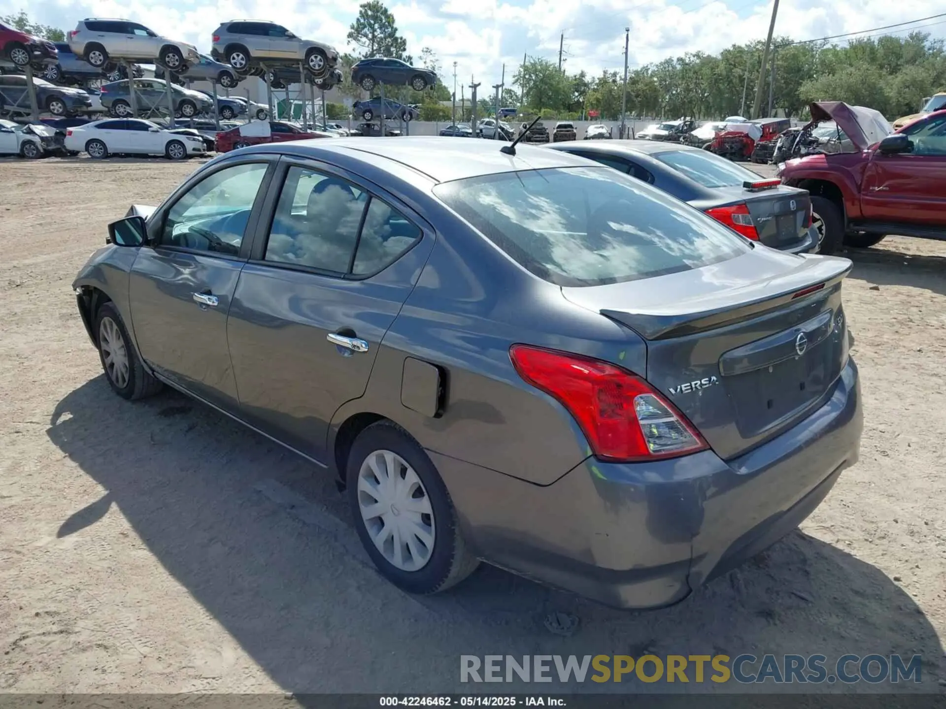 3 Photograph of a damaged car 3N1CN7AP1KL852367 NISSAN VERSA 2019