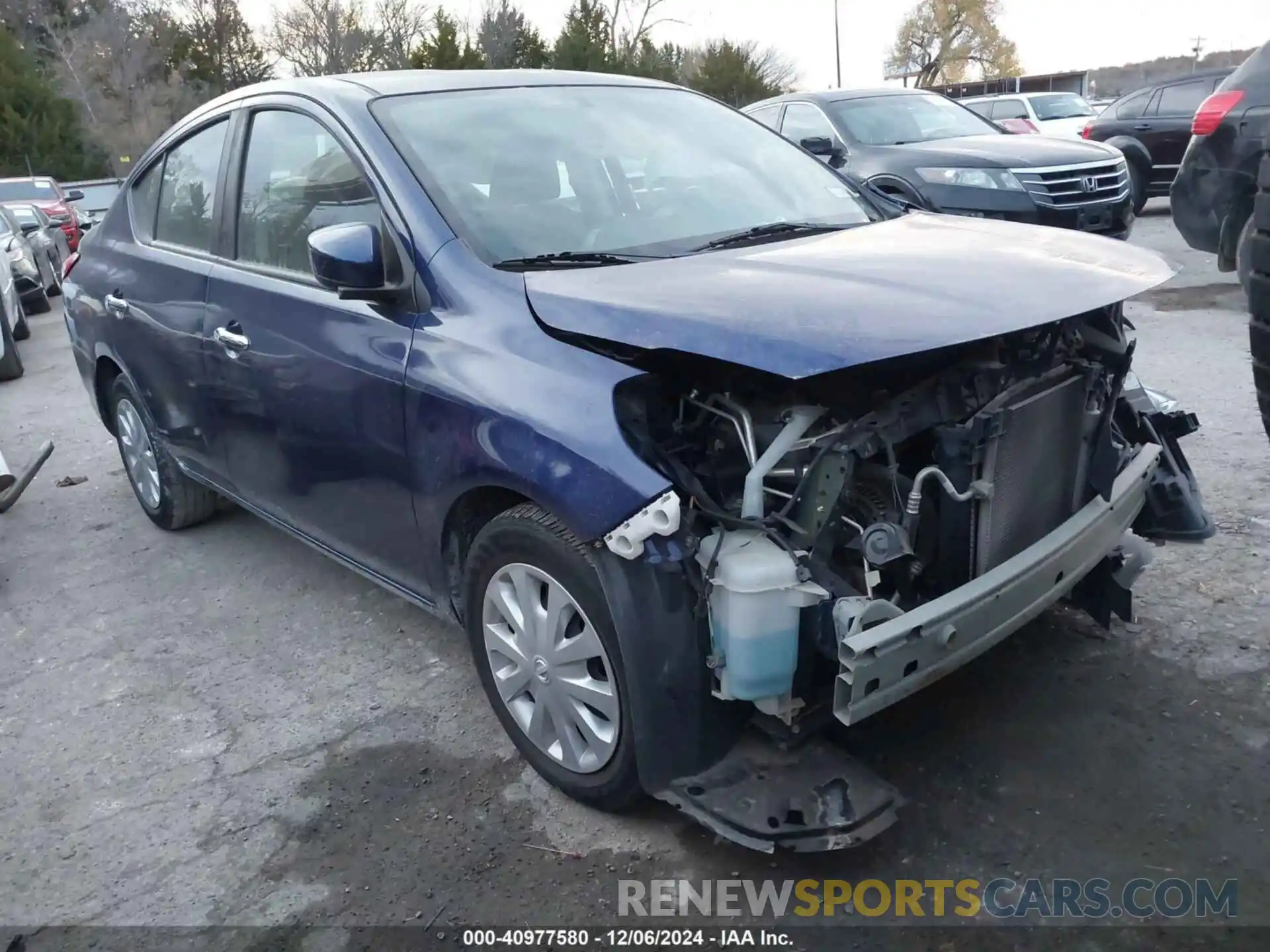 1 Photograph of a damaged car 3N1CN7AP1KL864308 NISSAN VERSA 2019