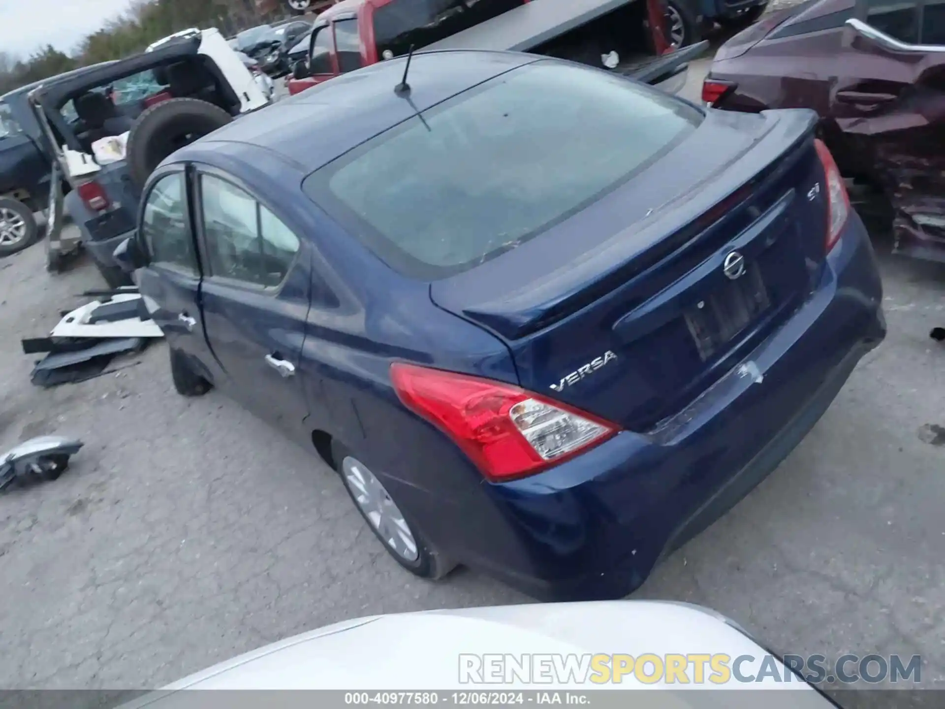 3 Photograph of a damaged car 3N1CN7AP1KL864308 NISSAN VERSA 2019