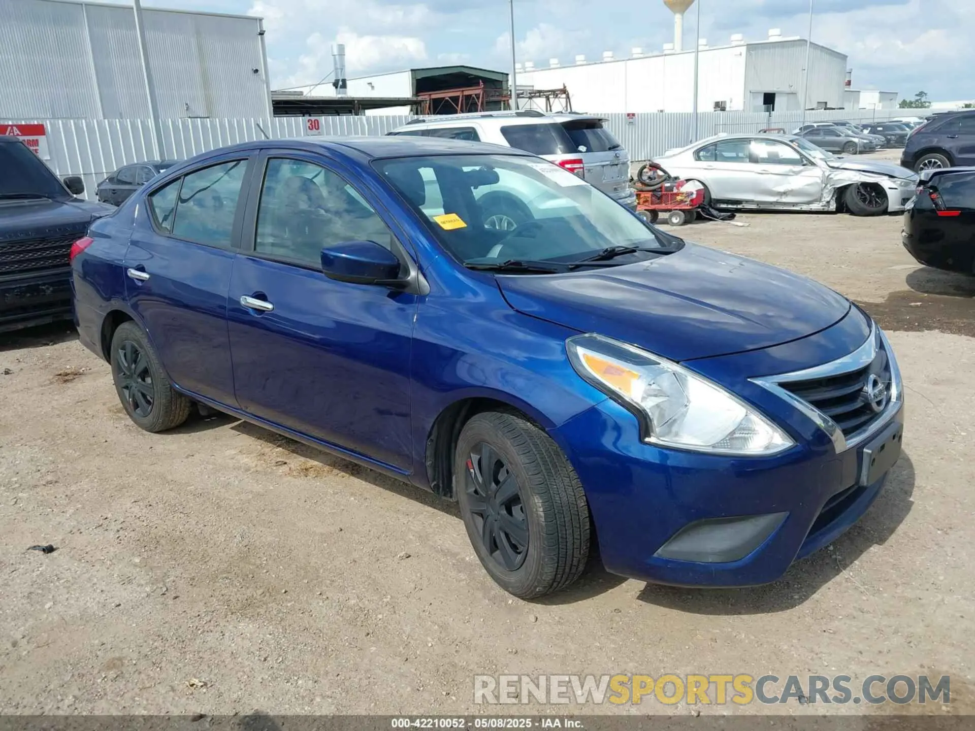 1 Photograph of a damaged car 3N1CN7AP1KL868228 NISSAN VERSA 2019