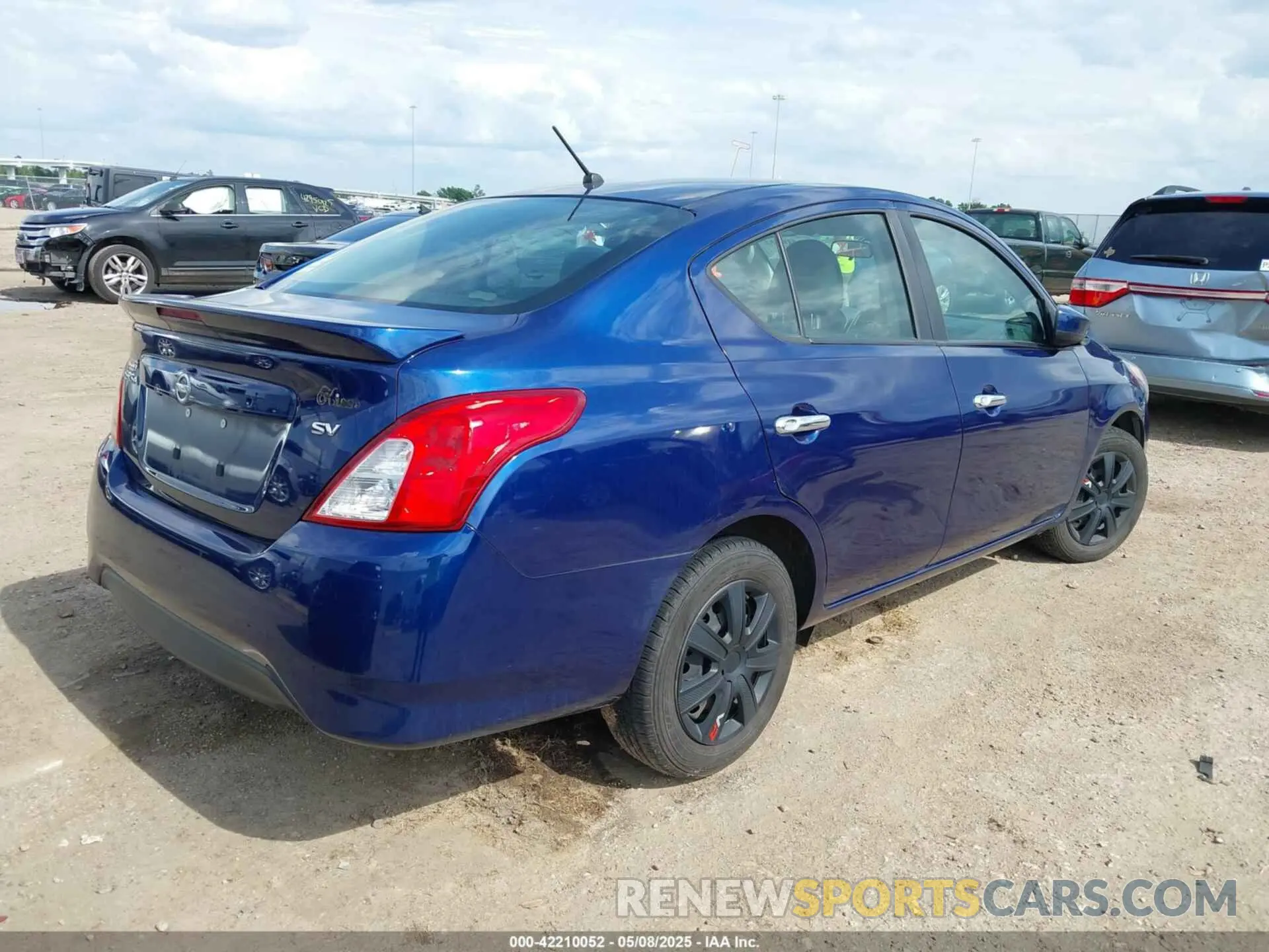 4 Photograph of a damaged car 3N1CN7AP1KL868228 NISSAN VERSA 2019