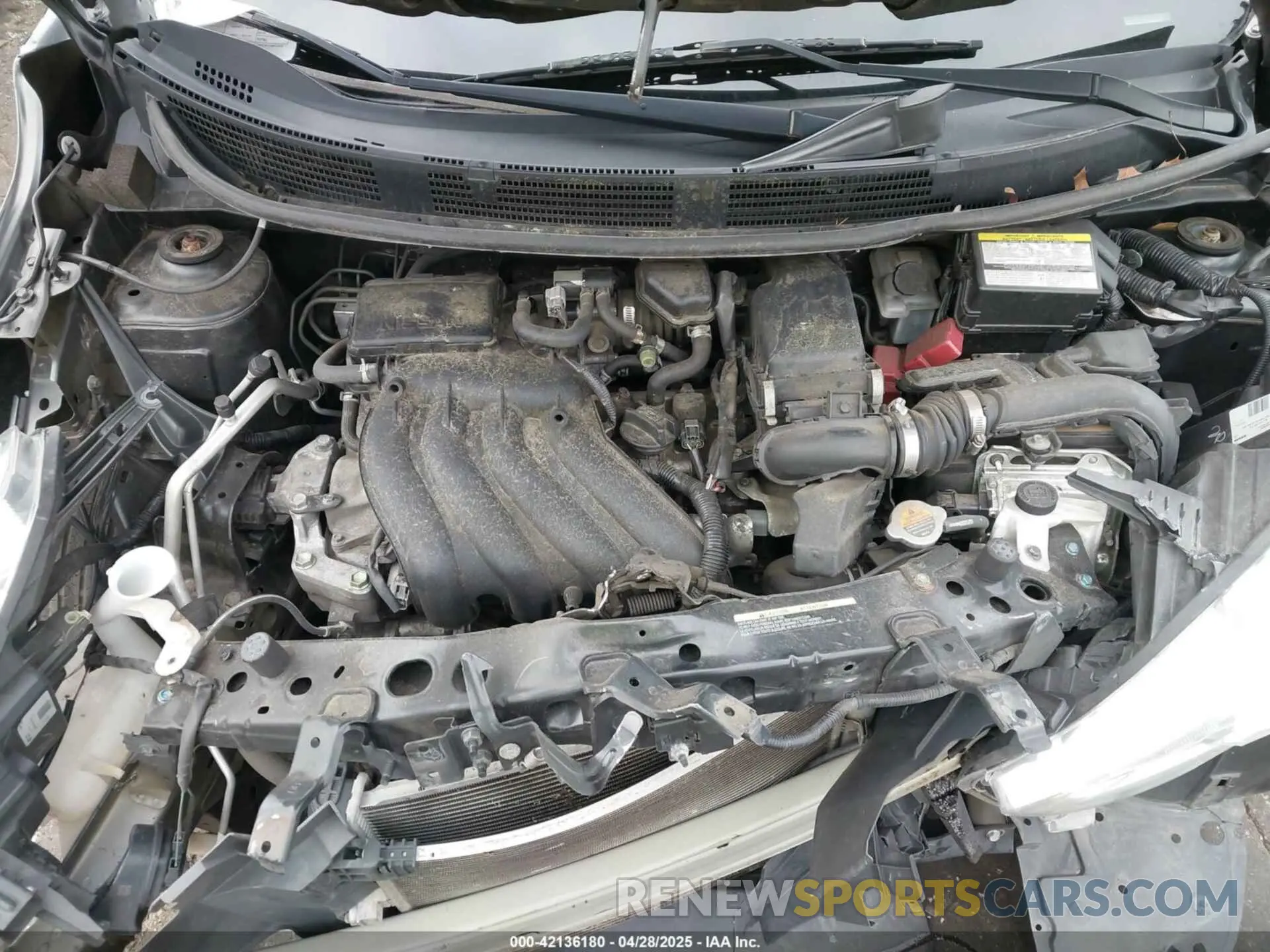 10 Photograph of a damaged car 3N1CN7AP1KL869816 NISSAN VERSA 2019