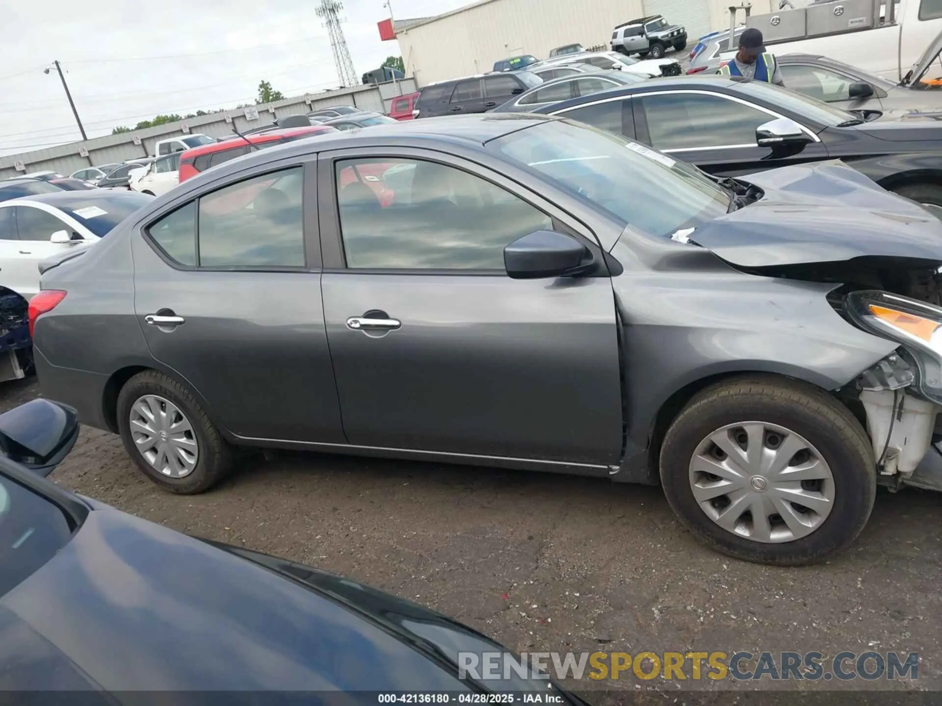 13 Photograph of a damaged car 3N1CN7AP1KL869816 NISSAN VERSA 2019