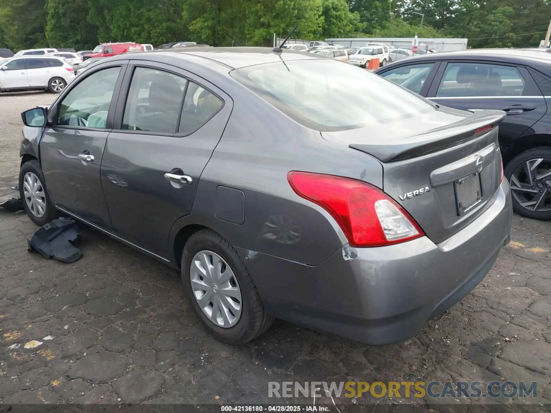 3 Photograph of a damaged car 3N1CN7AP1KL869816 NISSAN VERSA 2019