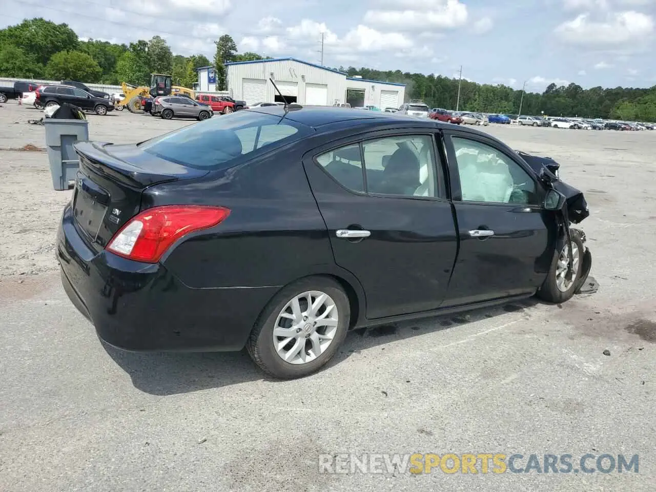 3 Photograph of a damaged car 3N1CN7AP1KL870450 NISSAN VERSA 2019