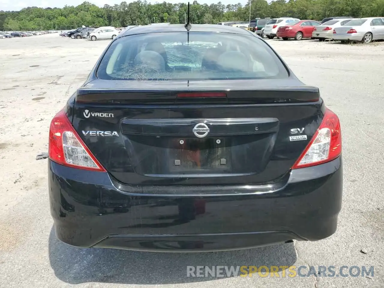 6 Photograph of a damaged car 3N1CN7AP1KL870450 NISSAN VERSA 2019