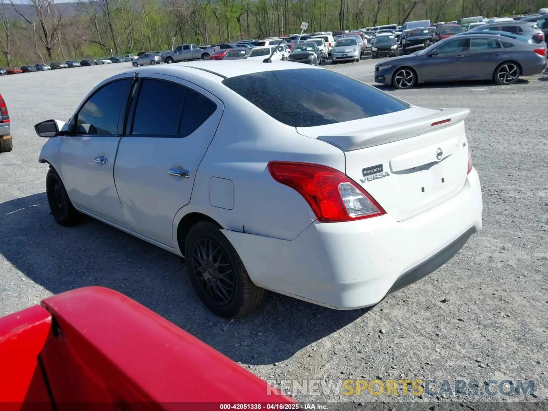 3 Photograph of a damaged car 3N1CN7AP1KL871615 NISSAN VERSA 2019