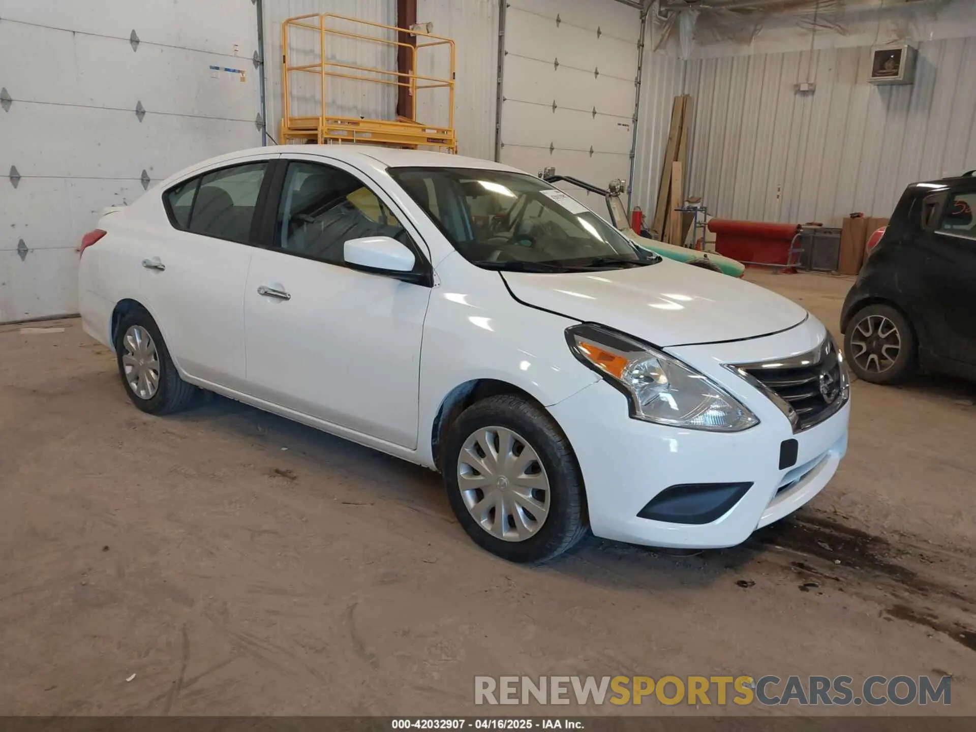 1 Photograph of a damaged car 3N1CN7AP1KL881058 NISSAN VERSA 2019
