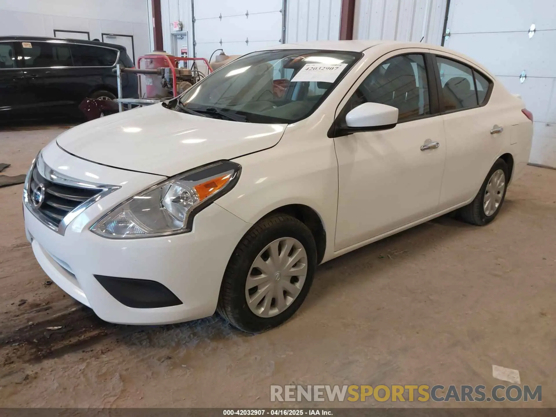 2 Photograph of a damaged car 3N1CN7AP1KL881058 NISSAN VERSA 2019