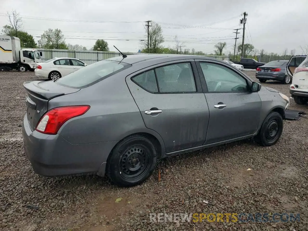 3 Photograph of a damaged car 3N1CN7AP1KL881450 NISSAN VERSA 2019
