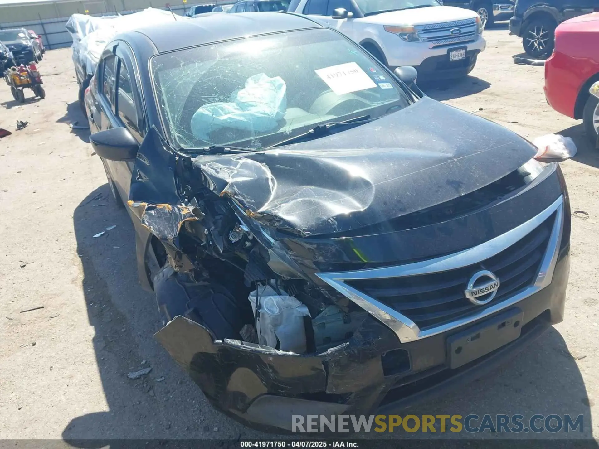 6 Photograph of a damaged car 3N1CN7AP2KL812055 NISSAN VERSA 2019