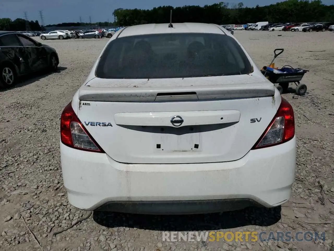 6 Photograph of a damaged car 3N1CN7AP2KL813822 NISSAN VERSA 2019
