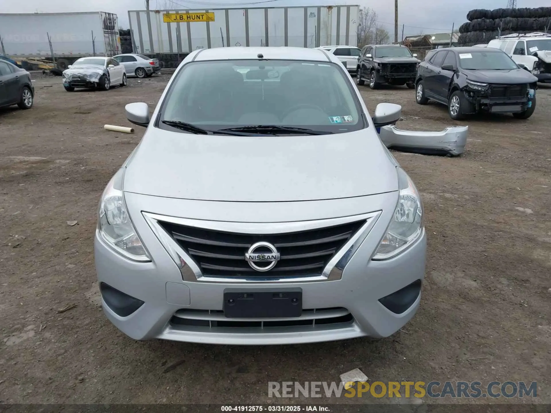 13 Photograph of a damaged car 3N1CN7AP2KL821435 NISSAN VERSA 2019