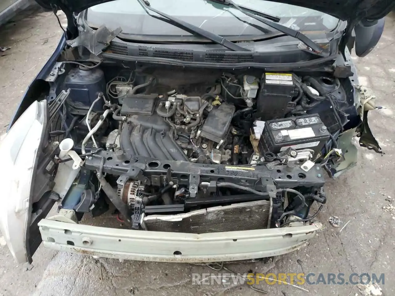 11 Photograph of a damaged car 3N1CN7AP2KL821502 NISSAN VERSA 2019