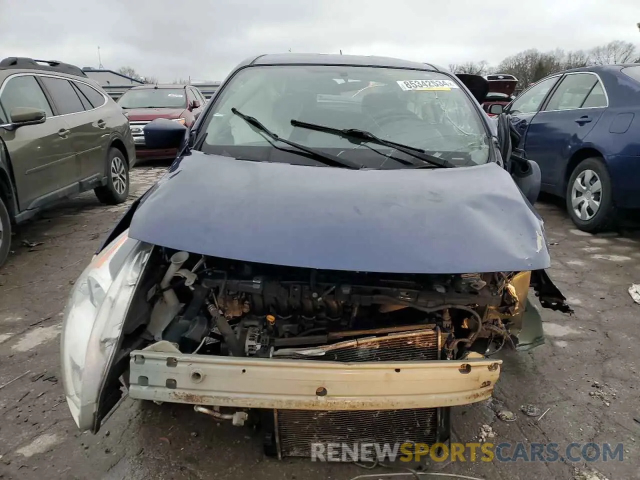 5 Photograph of a damaged car 3N1CN7AP2KL821502 NISSAN VERSA 2019