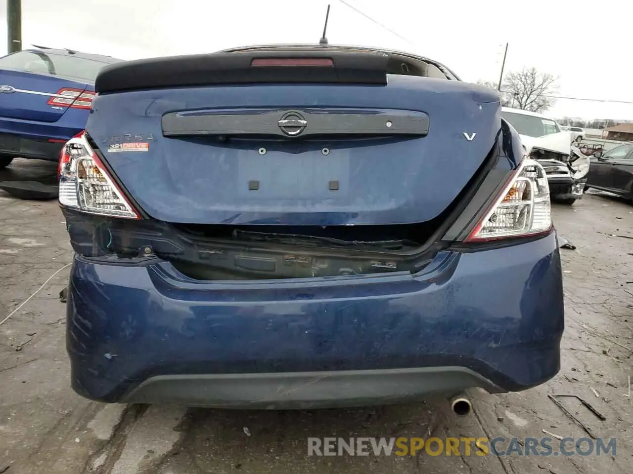 6 Photograph of a damaged car 3N1CN7AP2KL821502 NISSAN VERSA 2019