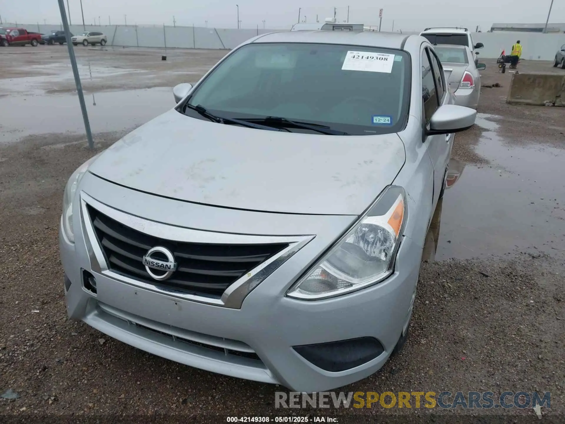 6 Photograph of a damaged car 3N1CN7AP2KL822715 NISSAN VERSA 2019