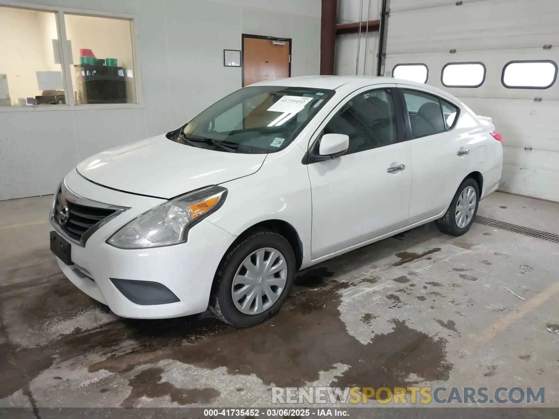 2 Photograph of a damaged car 3N1CN7AP2KL827865 NISSAN VERSA 2019