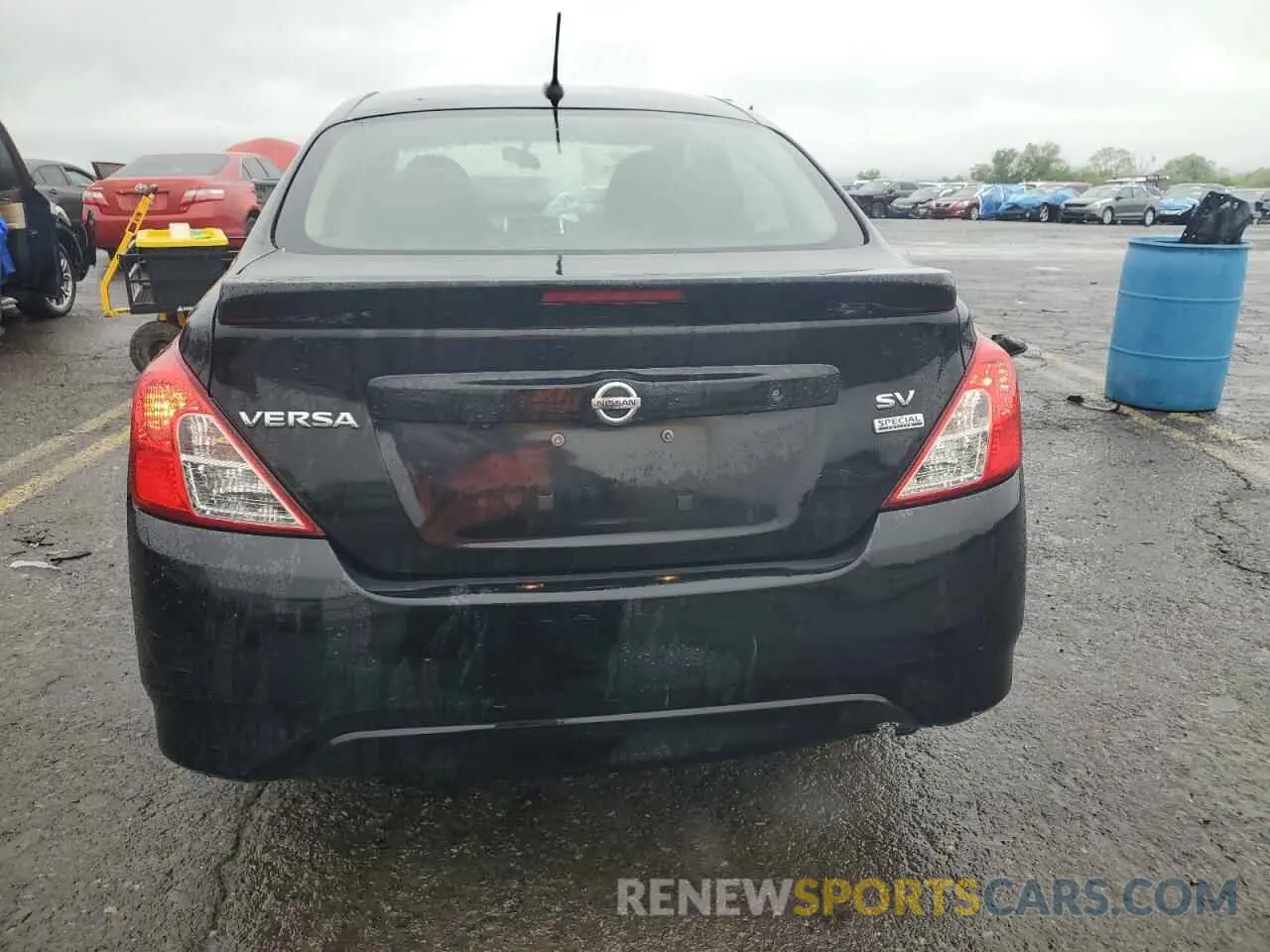 6 Photograph of a damaged car 3N1CN7AP2KL830541 NISSAN VERSA 2019