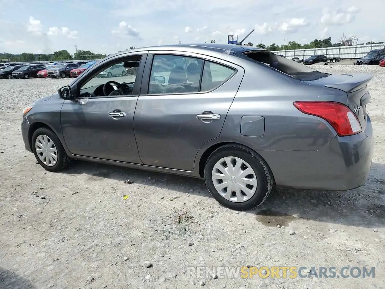 2 Photograph of a damaged car 3N1CN7AP2KL846853 NISSAN VERSA 2019