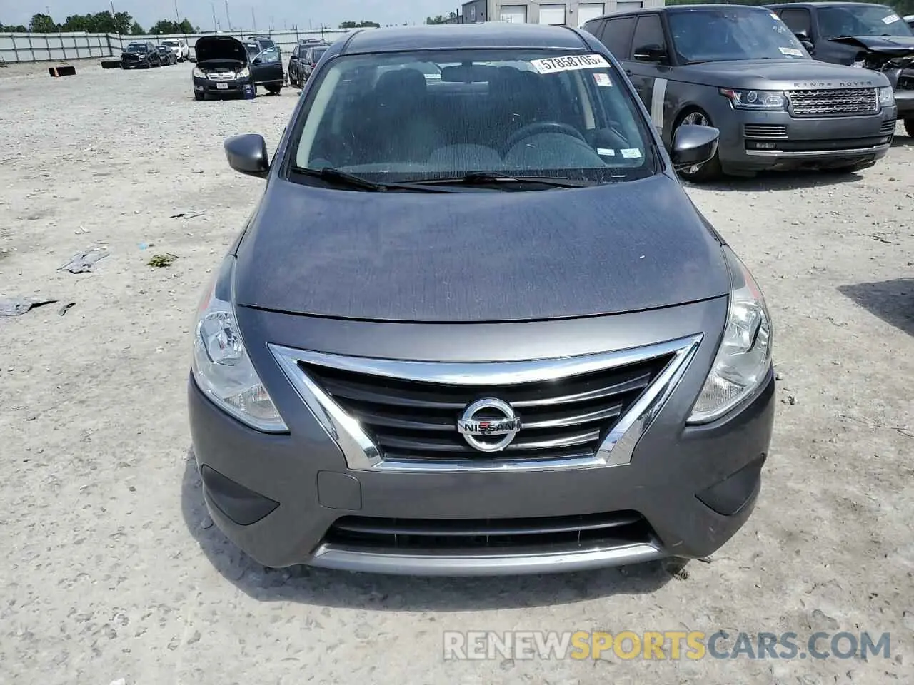 5 Photograph of a damaged car 3N1CN7AP2KL846853 NISSAN VERSA 2019