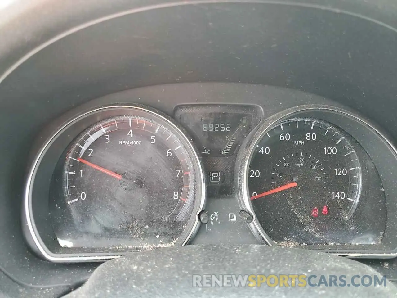 9 Photograph of a damaged car 3N1CN7AP2KL846853 NISSAN VERSA 2019