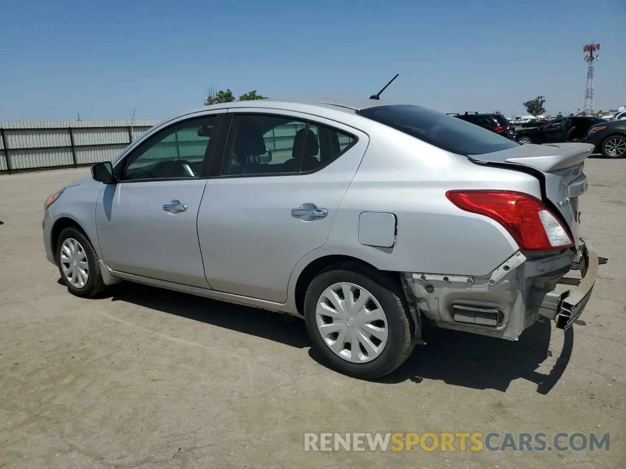 2 Photograph of a damaged car 3N1CN7AP2KL850224 NISSAN VERSA 2019