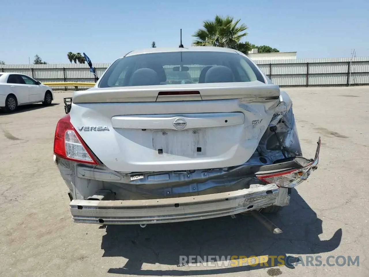 6 Photograph of a damaged car 3N1CN7AP2KL850224 NISSAN VERSA 2019