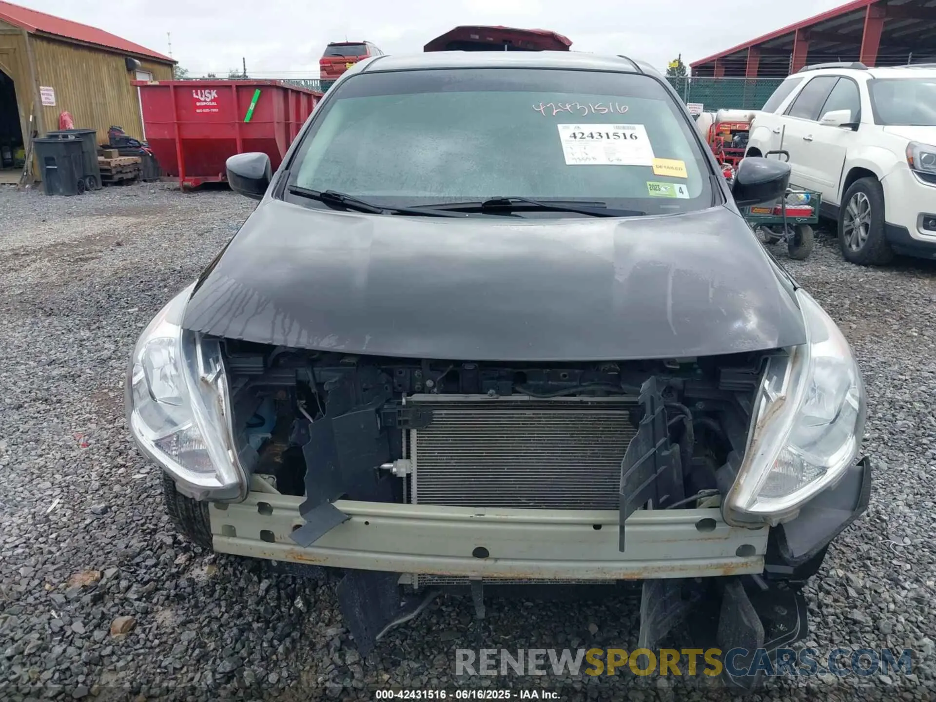13 Photograph of a damaged car 3N1CN7AP2KL850255 NISSAN VERSA 2019
