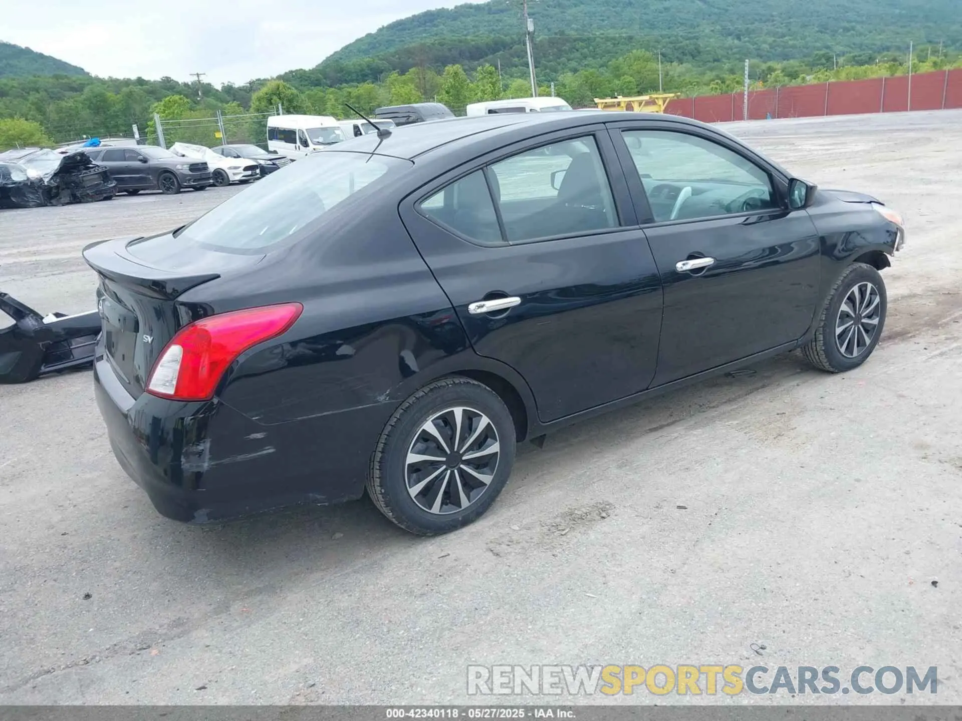 4 Photograph of a damaged car 3N1CN7AP2KL850790 NISSAN VERSA 2019