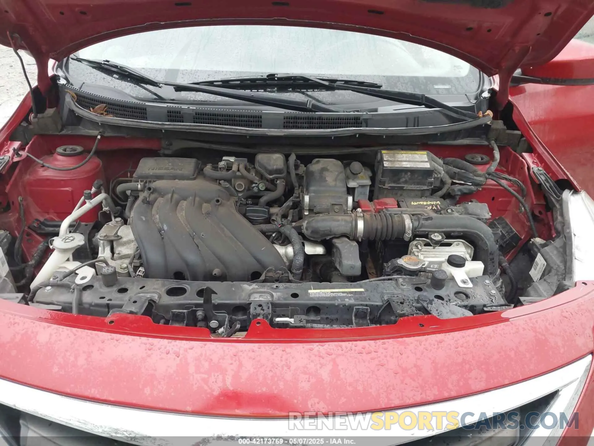 10 Photograph of a damaged car 3N1CN7AP2KL856511 NISSAN VERSA 2019