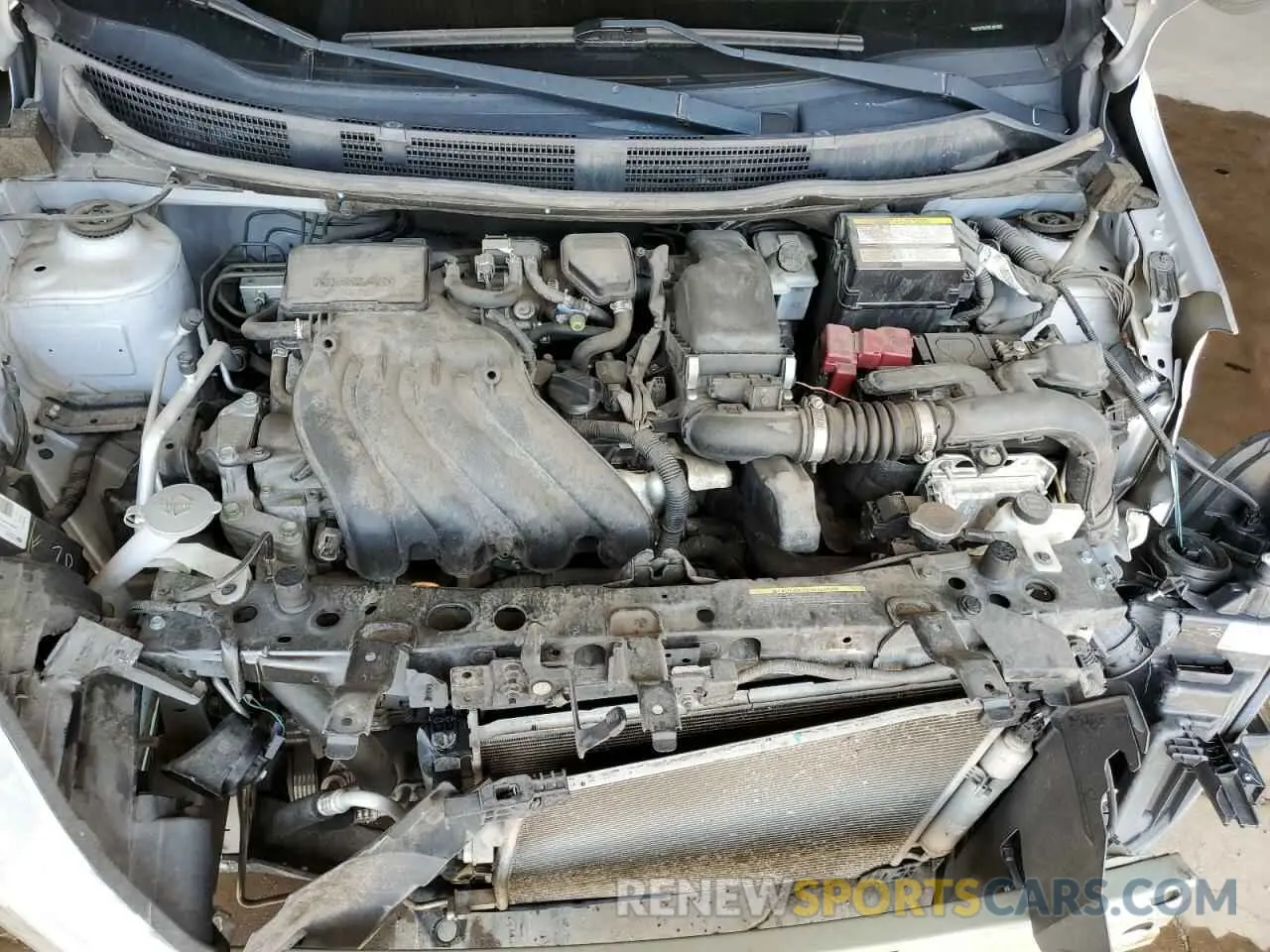 11 Photograph of a damaged car 3N1CN7AP2KL861045 NISSAN VERSA 2019