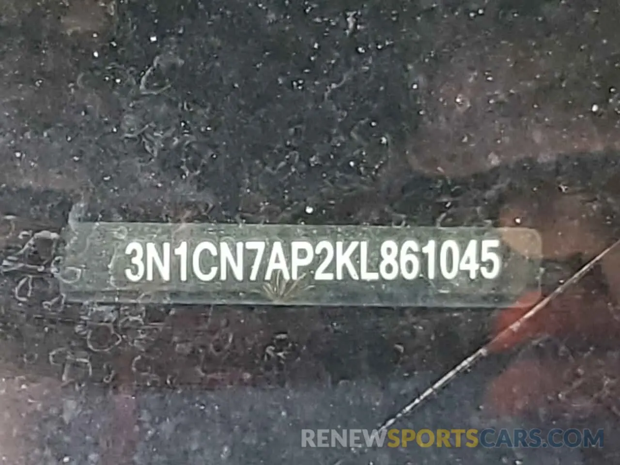 12 Photograph of a damaged car 3N1CN7AP2KL861045 NISSAN VERSA 2019