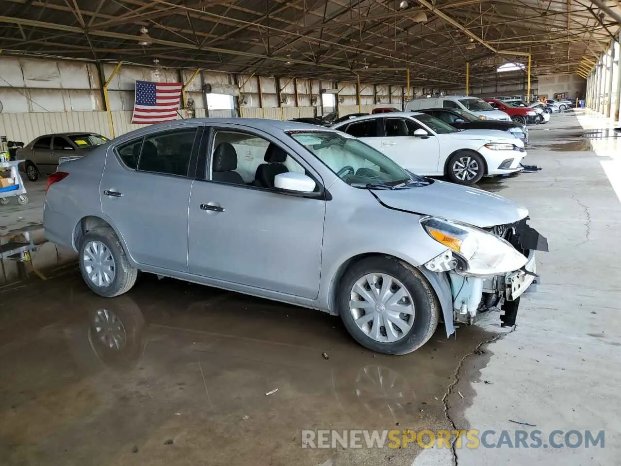 4 Photograph of a damaged car 3N1CN7AP2KL861045 NISSAN VERSA 2019