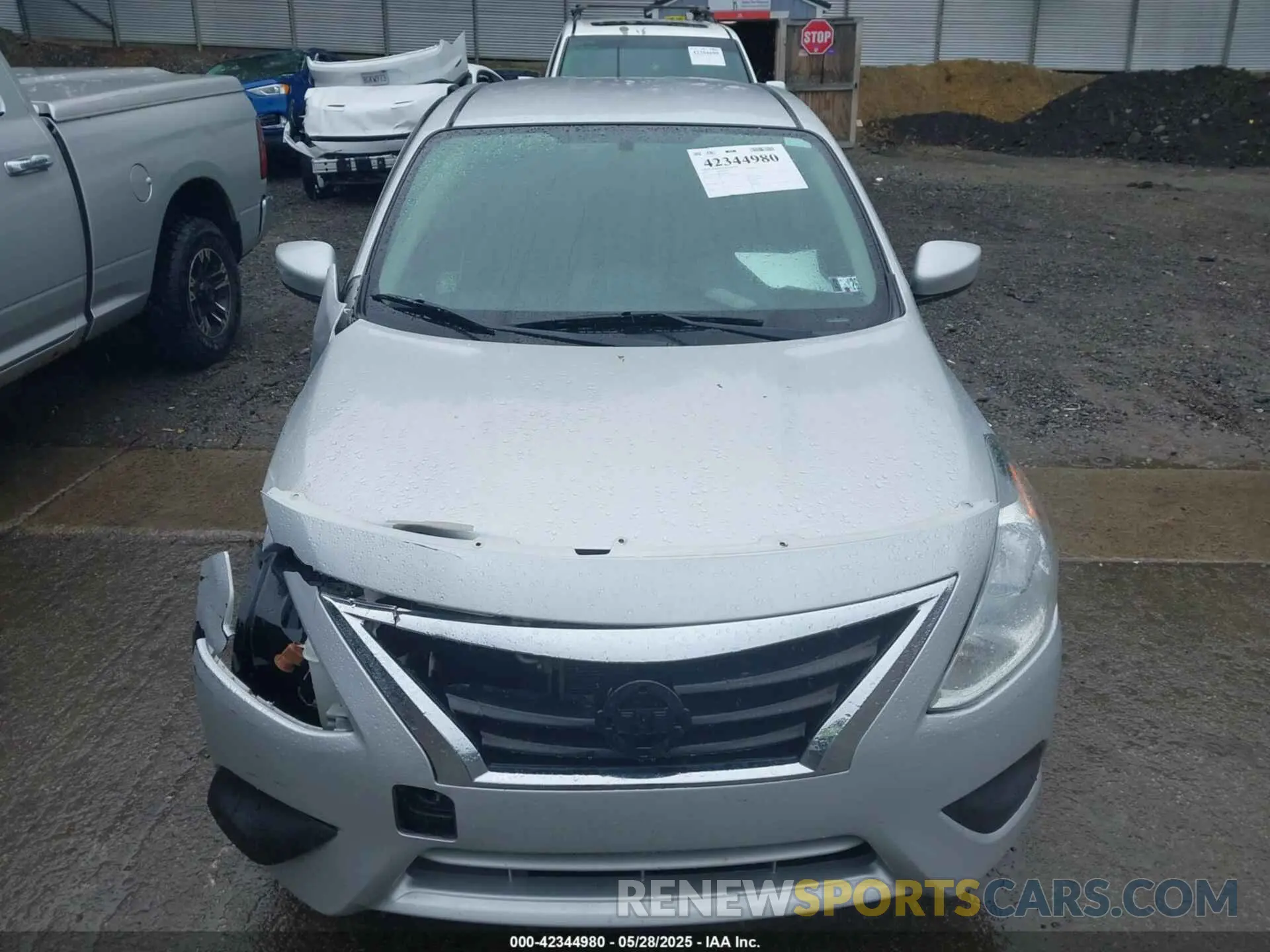 12 Photograph of a damaged car 3N1CN7AP2KL868707 NISSAN VERSA 2019