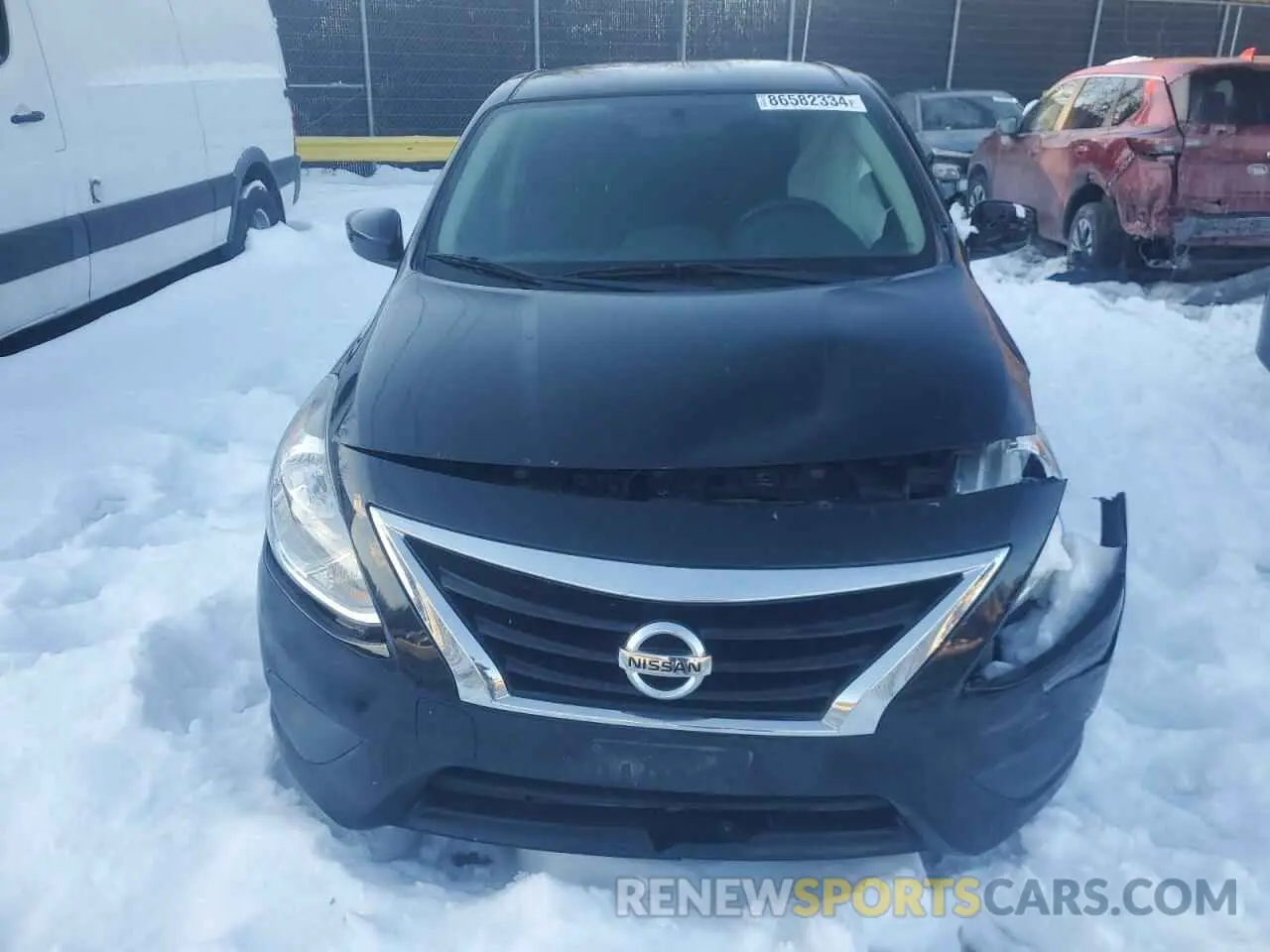 5 Photograph of a damaged car 3N1CN7AP2KL871249 NISSAN VERSA 2019